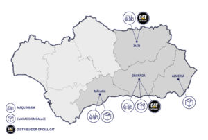 Mapa de Área de Actuación Maquifrut S.L.
