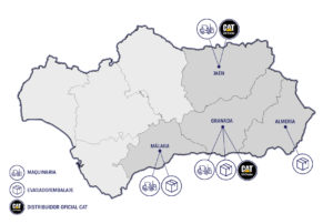Mapa de Área de Actuación Maquifrut S.L.